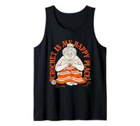 Knitting is My Creative Haven Grandma Knitter Tank Top