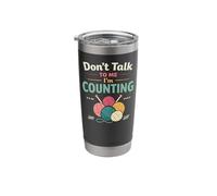 Knitting Knitter Don't Talk to Me I'm Counting Stainless Steel Insulated Tumbler