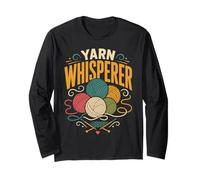 Knitting Knitter Yarn Whisperer Long Sleeve T-Shirt