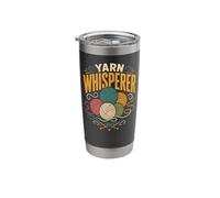 Knitting Knitter Yarn Whisperer Stainless Steel Insulated Tumbler