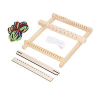 Knitting Loom, Blanket Loom Weaving Loom for Adults Universal Wooden Loom Kids Weaving Loom Easy Hand Eye Coordination Wood Weaving Loom Kit for Kids Beginners Adult