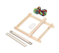Knitting Loom, Kids Weaving Loom Easy Hand Eye Coordination Wood Weaving Loom Kit Weaving Loom for Adults Universal Wooden Loom Weaving Loom for Kids for Kids Beginners