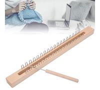 Knitting Looms, Rectangle Weaving Looms Set, Long Knitting Loom with a Crochet Hook, Crocheting Handmade Craft Kit 35cm Shawl Sweater Sock Knitting Looms for Crocheting