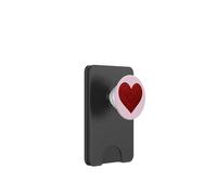 Knitting Love Yarn Heart PopSockets PopWallet for MagSafe