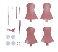 Knitting Machine Accessories, Premium Plastic Stainless Steel Replacement Parts Kit with Suction Cups for Sentro 22/32/40/48 Machines Crafting Hats Scarves Socks