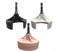 Knitting Machine Adapter for Sentro 22 40 48 with Drill Attachment and Power Screwdriver Compatibility, Hex Bit Crank Electric Knitting Tool(黑色)