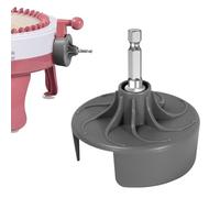 Knitting Machine Adapter, Quick Knit Machine Attachment with Hexagonal Steel Drill Electric Screwdriver, Compatible with 48/40/22 Needles, DIY Craft Fast Knitting Christmas Hats, Socks, Scarves.