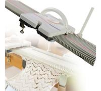 Knitting Machine for Adults and Kids, 150 Needles Plastic Home Knitting Tool with Yarn Needles and Accessories for Crafting Projects