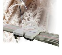 Knitting Machine Kit,Plastic Craft Set for DIY Hand Knitting Projects | Made of Durable Plastic,This Craft Set Supports Handmade Projects,Delivers Quiet Performance for Indoor/Outdoor DIY Knitting.