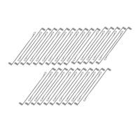 Knitting Machine Needles Universal Replacement Iron Needles for S Type 80 Type Type Knitting Machines 50Pcs Pack Durable High Strength Silver Polished Smooth Surface Craft Sewing