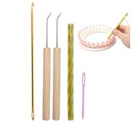 Knitting Machine Pen - Crochet Hook Knitting Needle Looming Pen Hooks | Crochet Hooks, Ergonomic Crochet Hooks Set, Comfortable Crochet Hooks | Practical Wool Knitting Tools for Knit