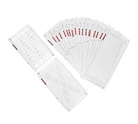 Knitting Machine Punch Card, 20 Pcs 20 Patterns Flower Card for Knitting Machine Accessories Knitting Machine for SK280, SK218, SK325, SK326, SK327, SK328, SK640