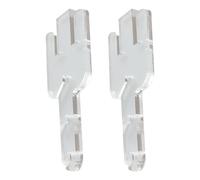 Knitting Machine Tensioner Accessories - 1.9x2.2cm Acrylic, Yarn Tension Adapter, 2pcs Pull Bar Tool | Perfect For Needle Machine, Fast Attachment, Hand-Free Management, DIY Craft Projects, Speed