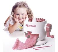 Knitting Machine, Yohencin 22 Needles Knitting Loom Smart Weaving Loom Knitting Round Loom, Knitting Board Rotating Double Knit Loom Machine Kids and Adults, Violet