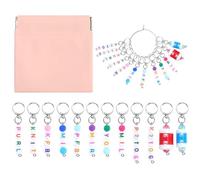 Knitting Markers,Row Counters for Crocheting - Sewing Marking Tool for Fabric Clothing Scrapbooking Keychain Necklace Making