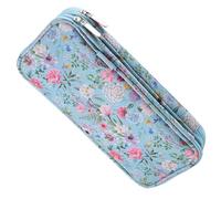 Knitting Needle Case Oxford Material Multiple Compartments for Travel and Home Craft Organizer Yarn Needle Holder