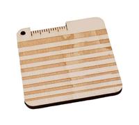 Knitting Needle Gauge Wood Knitting Gauge Ruler Tool Weaving Measuring Tool Knitters Ruler Crochet Accessories Needle Square With Scale