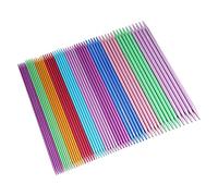 Knitting Needle Set, 55 Pcs Aluminum Knitting Needles Double Pointed Ergonomic Design Needle 7.9in Weaving Needles for Household
