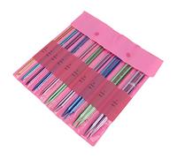 Knitting Needles, 10in Knitting Needles Set Single Pointed 25cm Colored Ultra Light Knitting Needles Aluminum Knitting Crochet Supplies Knitting Set Various Sizes Available