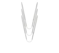 Knitting Needles 3pcs/Set Circular Knit Needles Knitting Metal Cable Set Sweaters Hats Sleeves Socks Accessories(4.5mm)