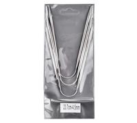 Knitting Needles Circular Knit Needles 3pcs Knitting Metal Cable Set for Sleeves Socks Accessories(4.5mm)