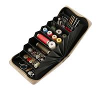 Knitting Needles Organizer - Portable Thin Multilayer Pouch,Sewing Accessory Storage Bag,Suitable For Travel, Gatherings, Crochet Hooks, Yarn Bobbins And Tools
