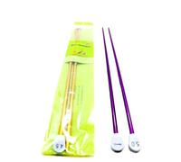 Knitting Needles Set 35cm Knitting Needles 2Pcs Aluminum Straight Crochet Hooks Single Head(8mm)