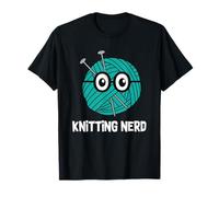 Knitting Nerd Funny Knit Quilting Crochet Lover T-Shirt