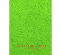 Knitting Paper: A Jack Simple Journal | Lime (Jack Simple Knitting Paper)