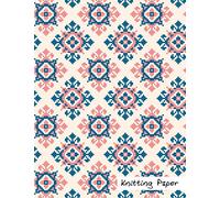 Knitting Paper: Knitters Design A ratio of 4:5 Grid in One Book, Large Pattern Designer Journal Yarn Knitter Size : 8.5 X 11 inch
