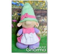 Knitting Pattern A5 Leaflet Gnorma The Gnome Soft Toy. Knitters Accessory Leaflet. Knit Cute Handmade Gifts. Goblin & Pixie Troll. Fun Quick & Easy Beginner Soft Toy Knits.