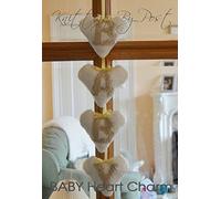 Knitting Pattern Baby Heart Ornament