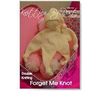 Knitting Pattern for a Forget me Knot Doll - Baby Comforter Soft Toy Pattern