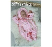 Knitting Pattern for Baby Jacket, Bonnet, Booties and Trousers, Baby Knitting Pattern, 0 to 3 Months, Double Knitting, KP54