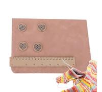 Knitting Pattern Holder | Chart Holder Knitting Tool | Needle Arts Pattern Holder, Magnetic Knitting Chart Keeper, Foldable Knitting Chart Holder for Knitting Enthusiasts