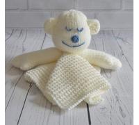 Knitting Pattern Monkey Comforter Blanket. Animal Knitters Leaflet. Knit Cute Monkey Handmade Gifts. Fun Quick & Easy Beginner Monkey Soft Toy UK Knits