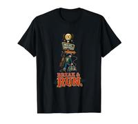 Knitting Road Trip Passenger Slogan for Knitters Value Graphic T-Shirt, Men, Black, S