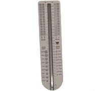 Knitting Sock Ruler, 32 x 7.8 x 0.45 cm Wooden Measuring Tool for Heel Toe Cuff Sizing and Stitch Length Check, Knitters
