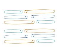 Knitting Stitch Holders for Knitting UK Accessories 12 Pieces - Aluminum