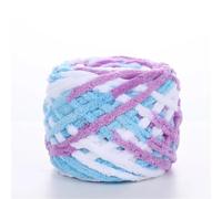 Knitting Wool 100g/Ball Blended Colorful Dye Ice Strip Line Yarn for Hand-Knit DIY Soft Thickness Wool Thread Blanket Scarf Crochet for Needle Craft(Style 21)