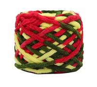 Knitting Wool 100g/ball Chenille Knitting Yarn Soft Ice Strip Line Cotton DIY Wool for Hand Scarf Thick for Needle Craft(Color-39)
