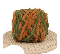 Knitting Wool 100g/ball Chenille Knitting Yarn Soft Ice Strip Line Cotton DIY Wool for Hand Scarf Thick for Needle Craft(Color28)