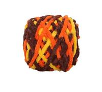 Knitting Wool 100g/ball Chenille Knitting Yarn Soft Ice Strip Line Cotton DIY Wool for Hand Scarf Thick for Needle Craft(Color36)