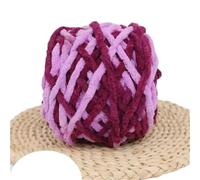 Knitting Wool 100g/ball Chenille Knitting Yarn Soft Ice Strip Line Cotton DIY Wool for Hand Scarf Thick for Needle Craft(Color26)