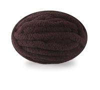 Knitting Wool 1Pc 250g Chunky Yarns for Knitting and Crochet Blanket Cushion Multicolor Chenille Thick Line Soft Warm Yarn Scarf for Needle Craft(Olive Brown)