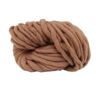 Knitting Wool 250g/Pc Super Bulky Arm Knitting Wool Roving Knitted Blanket Chunky Yarn Thick for Knitting/Crochet/Carpet/Hats for Needle Craft(15 Brown)