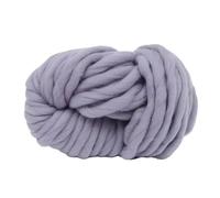 Knitting Wool 250g/Pc Super Bulky Arm Knitting Wool Roving Knitted Blanket Chunky Yarn Thick for Knitting/Crochet/Carpet/Hats for Needle Craft(21 Smoky Gray)