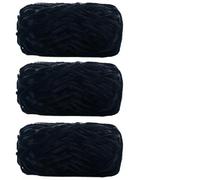 Knitting Wool 3pcs 100g Super Soft Velvet Yarn Chunky Blanket Chenille Yarns for Knitting and Crochet for Needle Craft(Color21)