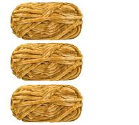 Knitting Wool 3pcs 100g Super Soft Velvet Yarn Chunky Blanket Chenille Yarns for Knitting and Crochet for Needle Craft(Color24)