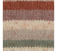 Knitting Wool and the Gang Feeling Good Yarn Stripe - Fluffy Aran Alpaca Merino Yarn - Woodland Marl